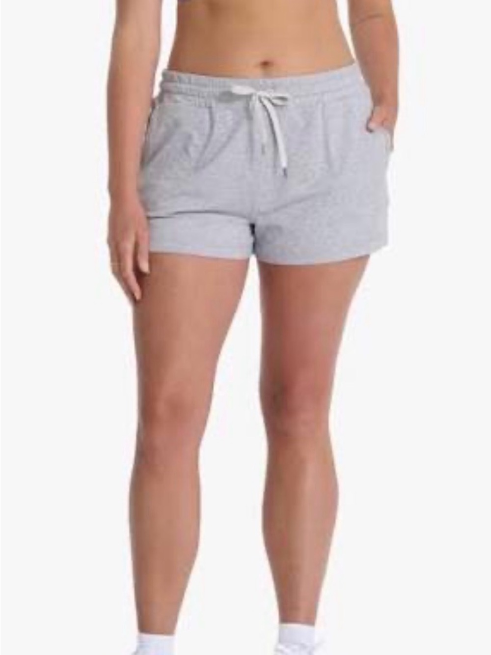 Vuori Halo Performance Shorts ~pale grey heather~ Size XL NWT $64 MSRP 🌟